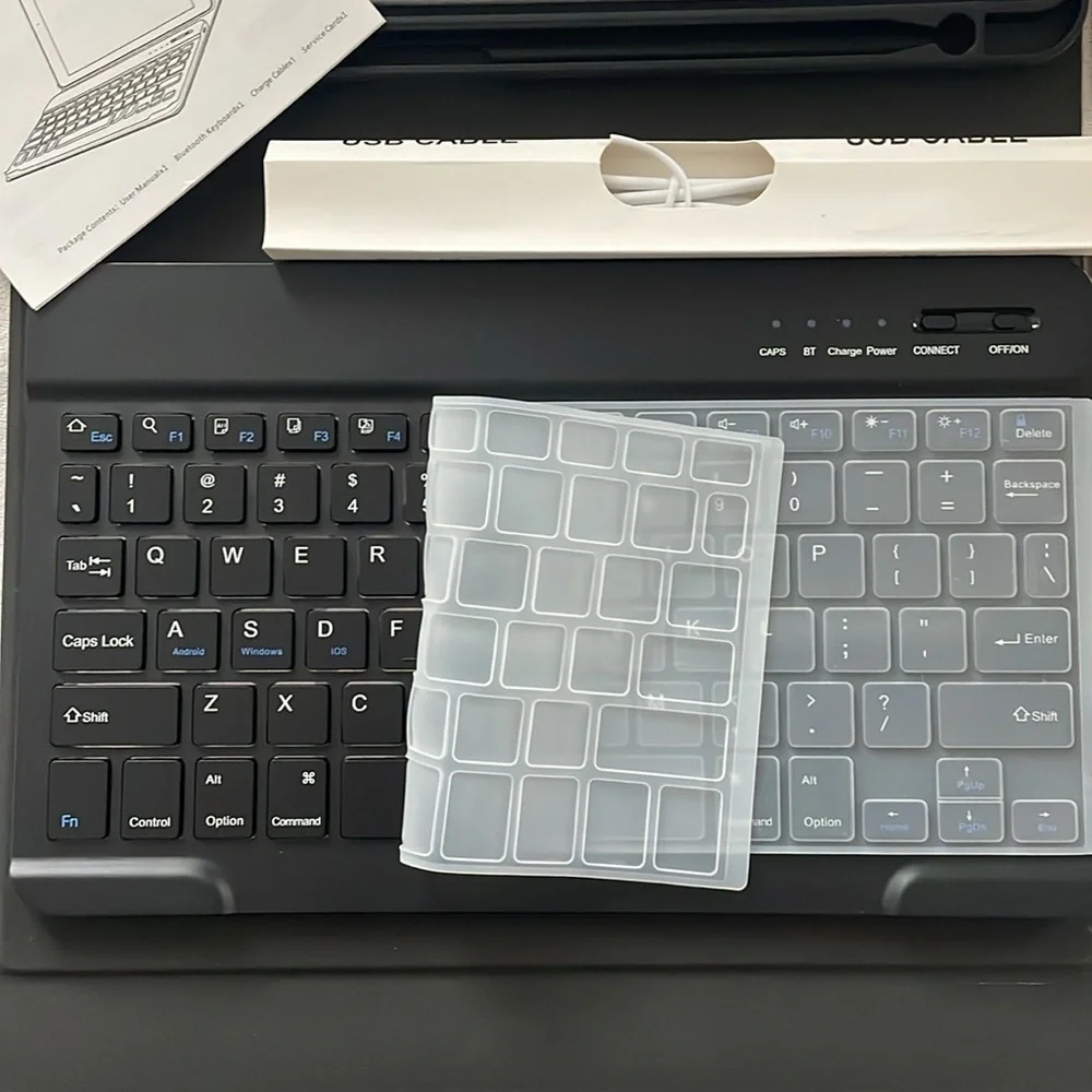 FUWANG Keyboard Case for iPad Air 11 inch (M2) 2024 & 10.9 “for iPad Air 5th 4th